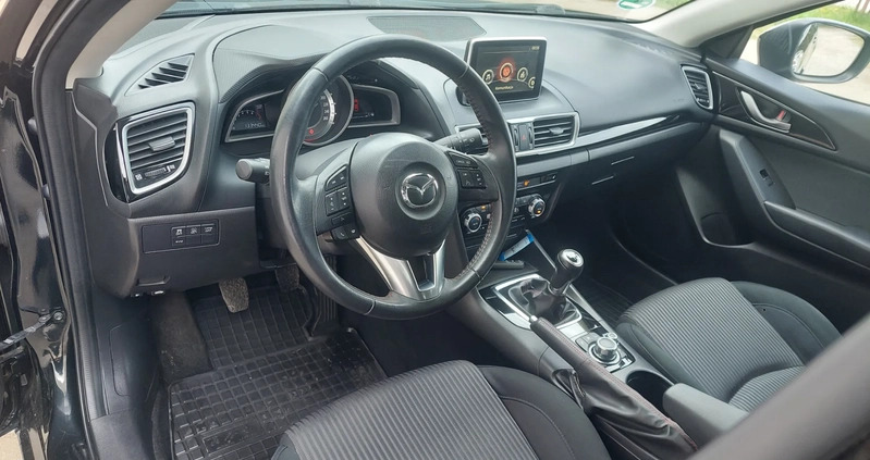 Mazda 3 cena 41999 przebieg: 133000, rok produkcji 2014 z Tuchola małe 352